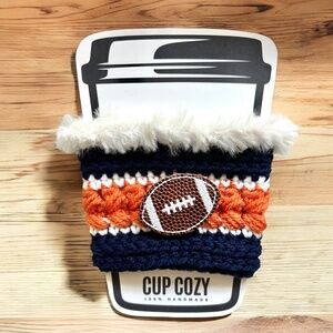 Drink Sleeve Coffee Tea with Chicago Football theme